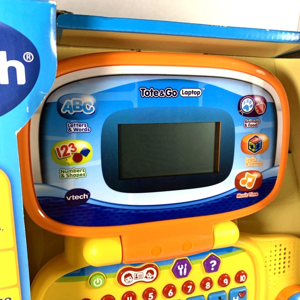 VTECH Tote & Go Laptop Learning Toy Educational Game Exclusive Color NIB - Picture 7 of 14